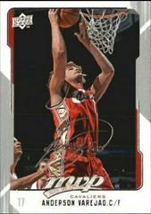 Anderson Varejao Silver Script #25 Basketball Cards 2008 Upper Deck MVP Prices