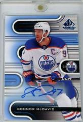 Connor McDavid [Uniform Autograph] #2 Hockey Cards 2022 SP Game Used Prices