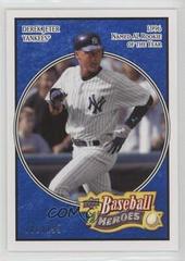 Derek Jeter [Navy Blue] Baseball Cards 2008 Upper Deck Baseball Heroes Prices