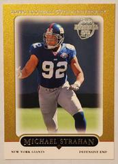 Michael Strahan [Gold] #141 Football Cards 2005 Topps Prices