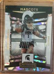 Sparty [Gold Cracked Ice] Basketball Cards 2020 Panini Contenders Draft Picks Mascots Prices