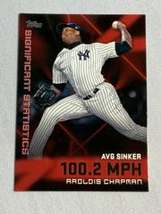 Aroldis Chapman [Red] #SS-20 Baseball Cards 2023 Topps Significant Statistics Prices