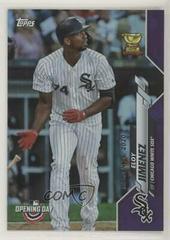 Eloy Jimenez [Purple Foil] #138 Baseball Cards 2020 Topps Opening Day Prices