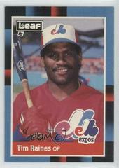 Tim Raines Baseball Cards 1988 Leaf Prices