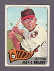 Jackie Brandt #33 Baseball Cards 1965 Topps Prices