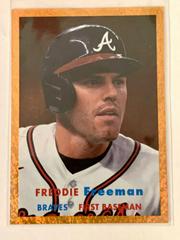 Freddie Freeman [Orange Hot Foil] #2 Baseball Cards 2021 Topps Archives Prices