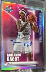 Armando Bacot [Autograph] #NN-18 Basketball Cards 2022 Bowman University Best Neon Neophytes Prices