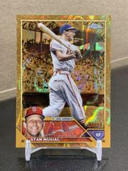 Stan Musial [Lava Gold] #8 Baseball Cards 2023 Topps Gilded Collection Prices