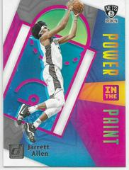 Jarrett Allen #8 Basketball Cards 2020 Donruss Power in the Paint Prices