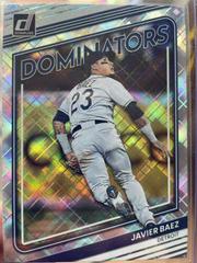 Javier Baez [Diamond] #D-3 Baseball Cards 2022 Panini Donruss Dominators Prices