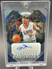 Allen Iverson #6 Basketball Cards 2023 Panini Prizm Franchise Favorites Signature Prices