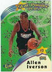 Allen Iverson [Plus] Basketball Cards 1997 Ultra Star Power Prices