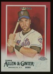 Mike Piazza [Red] #123 Baseball Cards 2020 Topps Allen & Ginter Chrome Prices