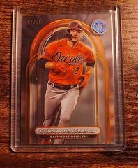 Gunnar Henderson [Orange] Baseball Cards 2024 Topps Tribute Prices