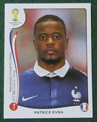 Patrice Evra #377 Soccer Cards 2014 Panini World Cup Stickers Prices