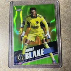 Andre Blake [Neon Green Lava] Soccer Cards 2022 Topps Chrome MLS Prices