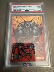 Venom [Emotion Signature] #107 Marvel 1995 Masterpieces Prices