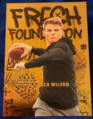 Zach Wilson #FF15 Football Cards 2021 Skybox Metal Universe Champions Fresh Foundation Prices