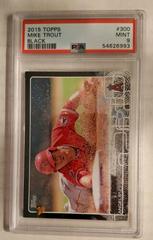 Mike Trout [Black] #300 Baseball Cards 2015 Topps Prices