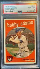 Bobby Adams [Gray Back] #249 Baseball Cards 1959 Topps Prices