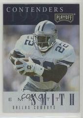 Emmitt Smith Football Cards 1995 Playoff Contenders Prices