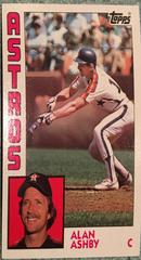 Alan Ashby #217 Baseball Cards 1984 Topps Prices
