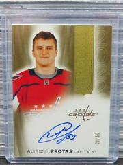 Aliaksei Protas [Gold Autograph] Hockey Cards 2021 Upper Deck The Cup Rookie Class of 2022 Prices