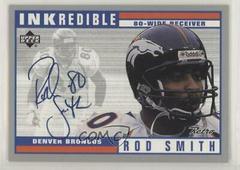 Rod Smith #RS Football Cards 1999 Upper Deck Retro Inkredible Prices