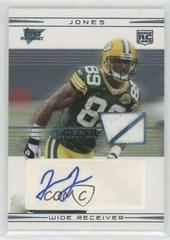 James Jones [Autograph Relic] #115 Football Cards 2007 Topps Performance Prices