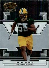 Abdul Hodge #186 Football Cards 2006 Leaf Certified Materials Prices