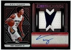 Trey Murphy III [Jersey Autograph Red] #212 Basketball Cards 2021 Panini Obsidian Prices
