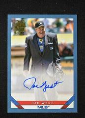 Joe West [Blue] Baseball Cards 2022 Topps Archives 1993 Fan Favorites Autographs Prices