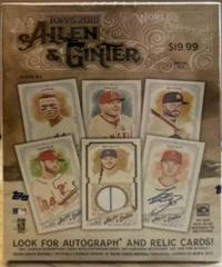 Blaster Box Baseball Cards 2018 Topps Allen & Ginter Prices