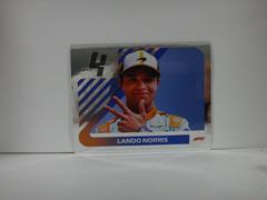 Lando Norris #54 Racing Cards 2021 Topps Formula 1 Stickers Prices