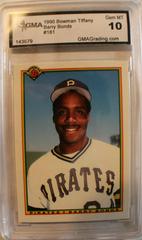 Barry Bonds Baseball Cards 1990 Bowman Tiffany Prices