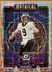 Drew Brees Football Cards 2021 Panini Donruss Optic Mythical Prices