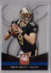 Drew Brees [Clear] #61 Football Cards 2014 Panini Elite Prices