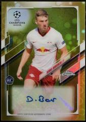 Dennis Borkowski [Gold Bubbles Refractor] #CA-DB Soccer Cards 2020 Topps Chrome UEFA Champions League Autographs Prices