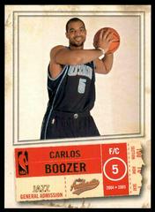 Carlos Boozer #15 Basketball Cards 2004 Fleer Authentix Prices
