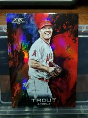 Mike Trout [Flame] Baseball Cards 2018 Topps Fire Prices