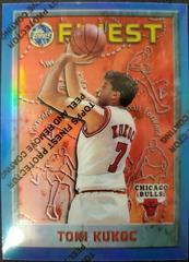 Toni Kukoc Refractor #108 Basketball Cards 1995 Finest Prices