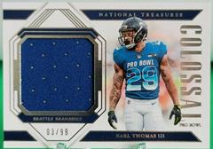 Earl Thomas III Football Cards 2018 National Treasures Colossal Pro Bowl Materials Prices