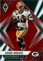 Aaron Rodgers [Red] #19 Football Cards 2020 Panini Phoenix Prices