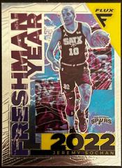 Jeremy Sochan #8 Basketball Cards 2022 Panini Flux Freshman Year Prices