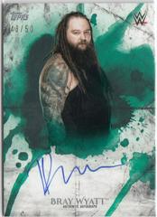 Bray Wyatt [Green] #UA-BW Wrestling Cards 2018 Topps WWE Undisputed Autographs Prices