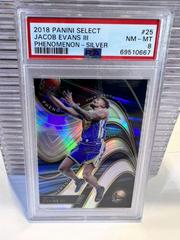 Jacob Evans III [Silver] #25 Basketball Cards 2018 Panini Select Phenomenon Prices
