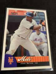 Jose Reyes #138 Baseball Cards 2007 Fleer Prices