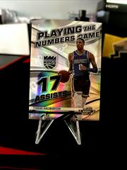 Tyrese Haliburton #24 Basketball Cards 2021 Panini Contenders Optic Playing the Numbers Game Prices