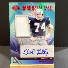 Bob Lilly [Red] #7 Football Cards 2023 Panini Illusions Immortalized Jersey Autograph Prices