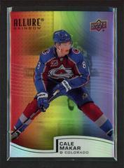 Cale Makar [Double] Hockey Cards 2021 Upper Deck Allure Rainbow Prices
